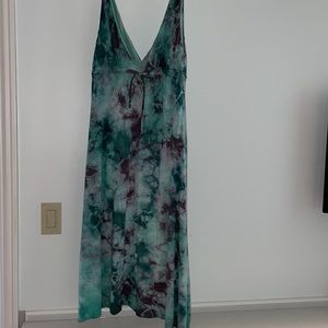 Tie Dye Mid length dress